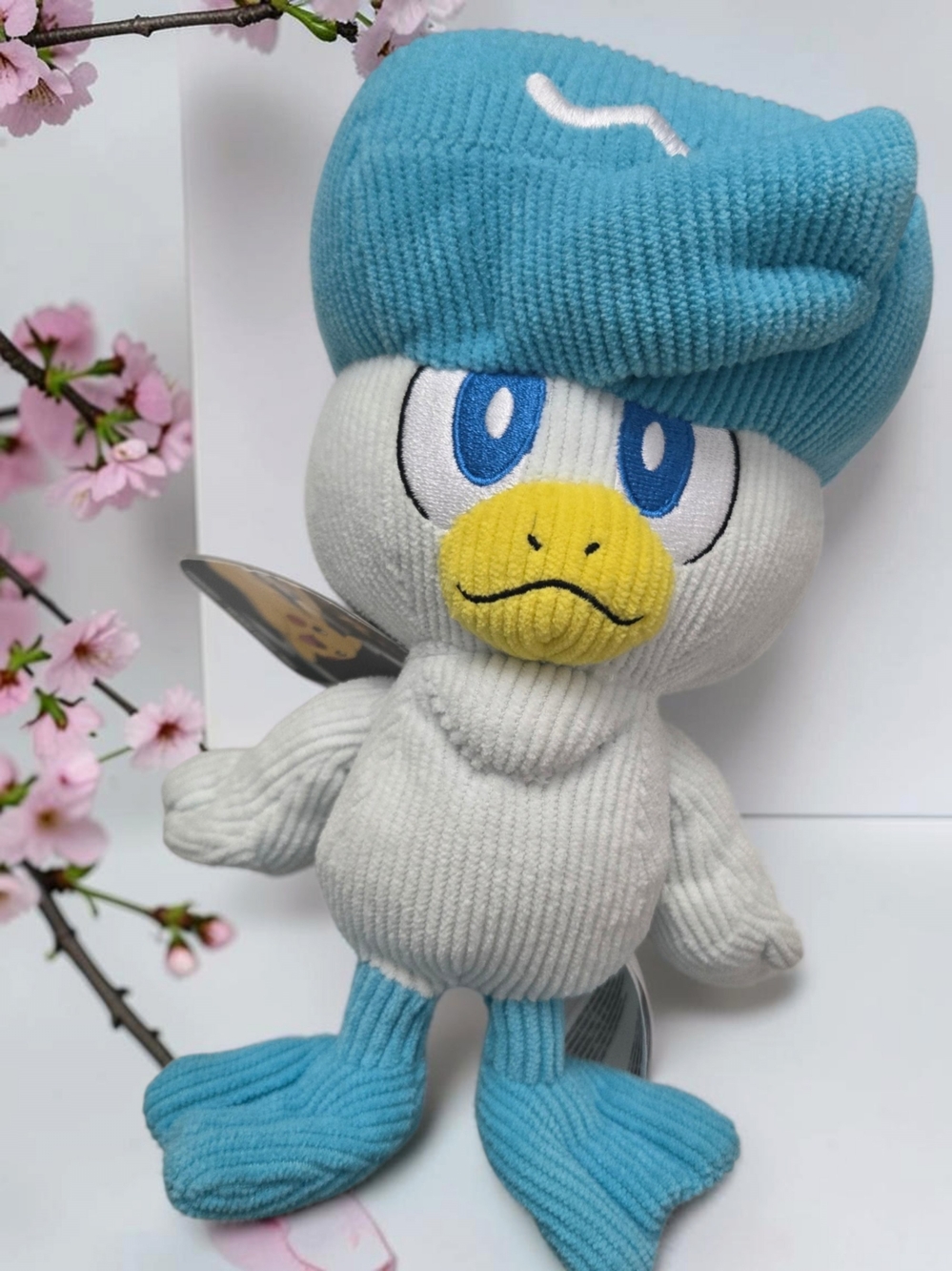 Pokemon Quaxly Corduroy Plush by Jazwares – Official Tag  8-10” Duckling Figure